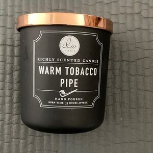 DW Home Black and Copper Candle - Warm Tobacco Pipe